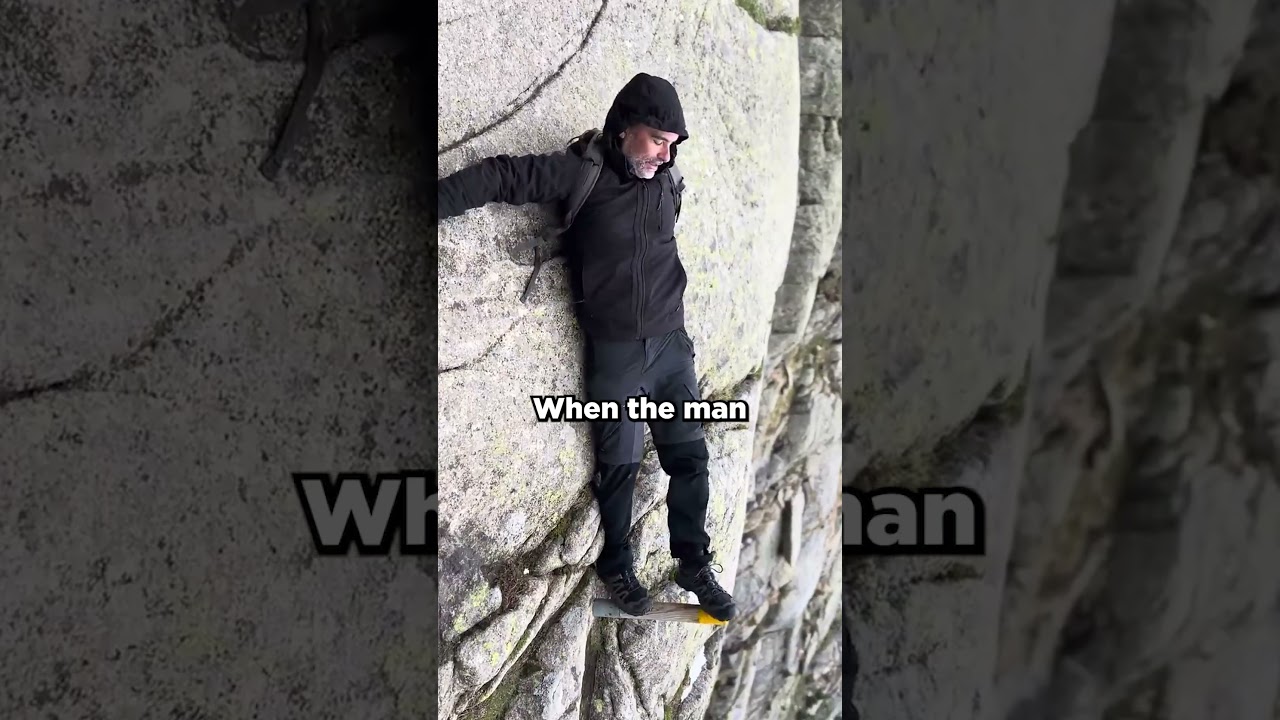 This Man Survived A Fatal Fall..🥺