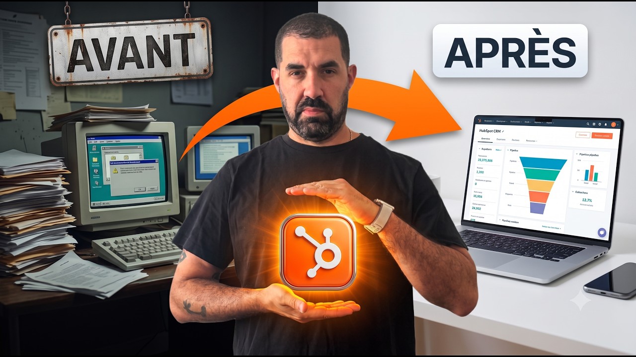Tutoriel HubSpot CRM 2026 : ton CRM gratuit de A à Z (débutant)