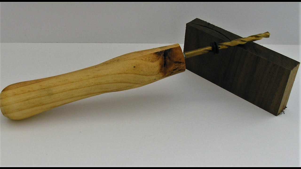 Woodturners Journal Handled Drill Bit for Gauging Depth YouTube