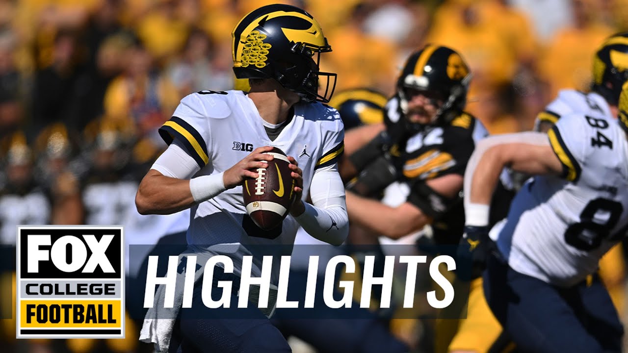 Michigan vs. Iowa Highlights CFB on FOX Win Big Sports