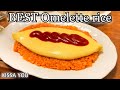 Best Omelette rice in Tokyo, Omurice in Kissa you Japan, extremely fluffy omelette in the world