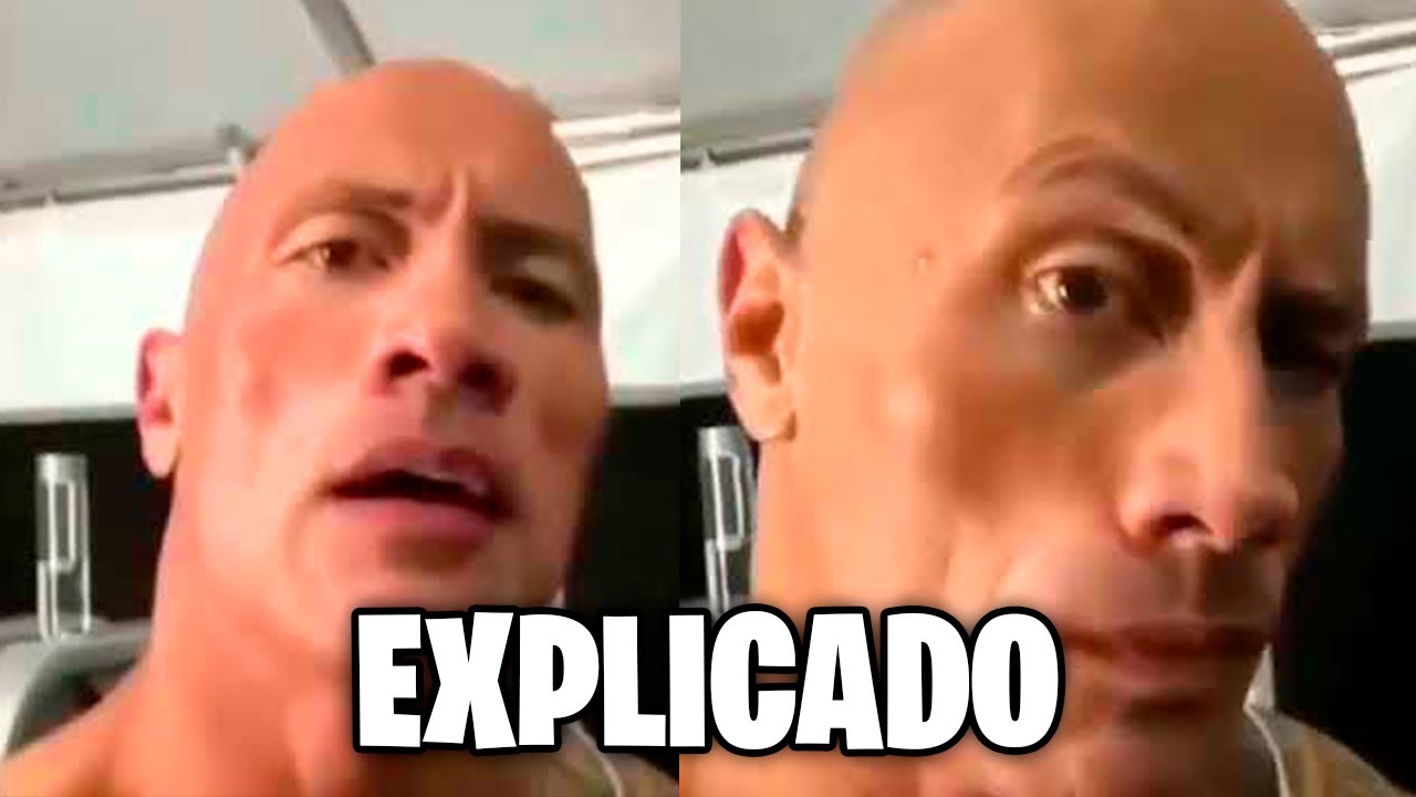 Why The Rock raises an eyebrow? (Portuguese Language - English Subtitles) 