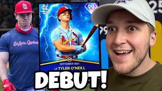 i unlocked the *NEW* 99 POTM TYLER O'NEILL and played a WEIRD GAME.. MLB The Show 21