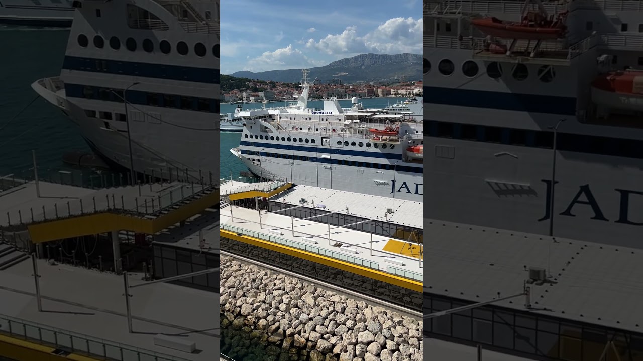 SPLIT CROATIA 🇭🇷 #cruiseline #cruisetour#cruise #cruiseship #travel #yt #ytshorts