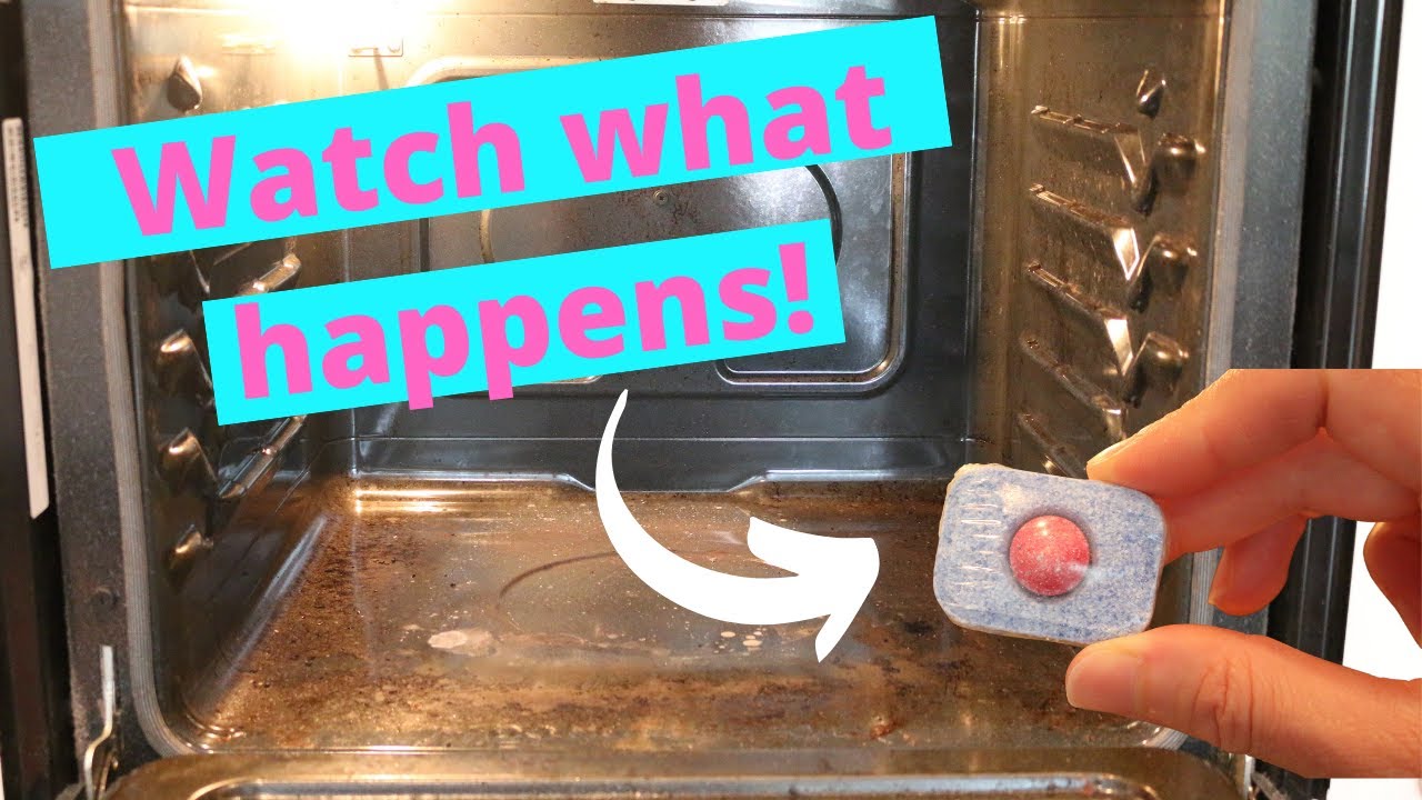 How to Clean Oven Racks With Dishwasher Tablet 