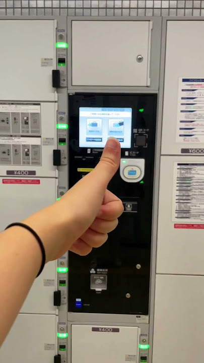 Coin Lockers in Japan