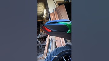 CUSTOM DOMINAR TAIL😌#youtubeshorts  #helmet #bike #duke #motorbikehelmet  #trending  #viral #trend