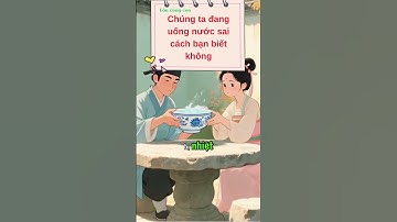 Bạn đang uống nước sai cách bạn biết không #shortvideo #loncungcon