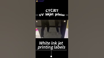 CYCJET ALT500UV Inkjet Coding Printer Prints Information on Label