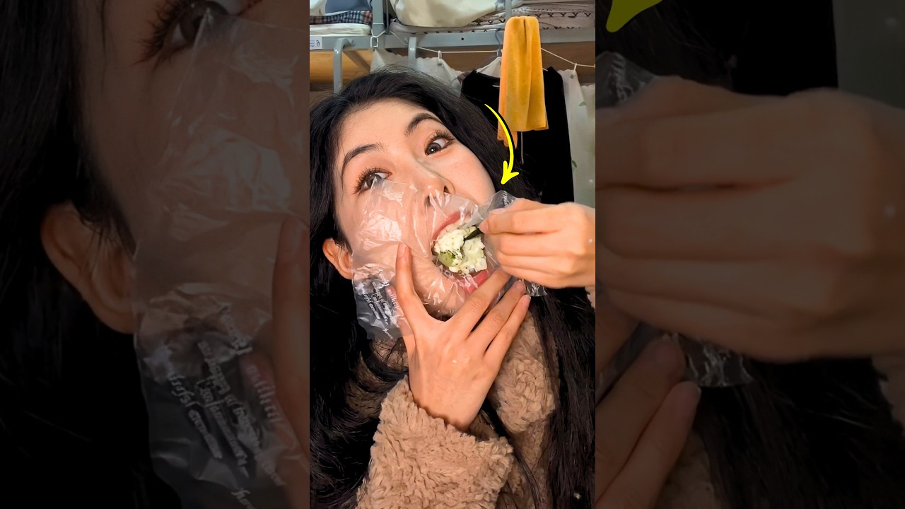 China’s Shocking Plastic Wrap Diet Trend! 😱