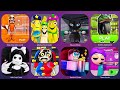 ROBLOX, TUNG TUNG TUNG SAHUR, BANANA POLICE FAMILY, Wilson's PRISON, BONECA AMBALABU'S,...
