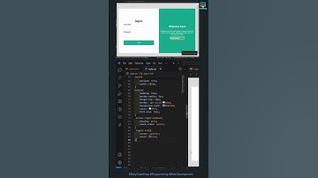 Simple Login Form with HTML & CSS 💻✨ | Web Development #coding #webdevelopment #codingshorts