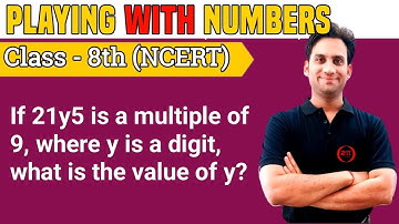 If 21y5 is a multiple of 9, where y is a digit, what is the value of y?