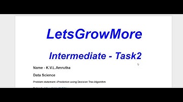 LGM Task4 | Prediction using Decision Tree Algorithm | Data Science
