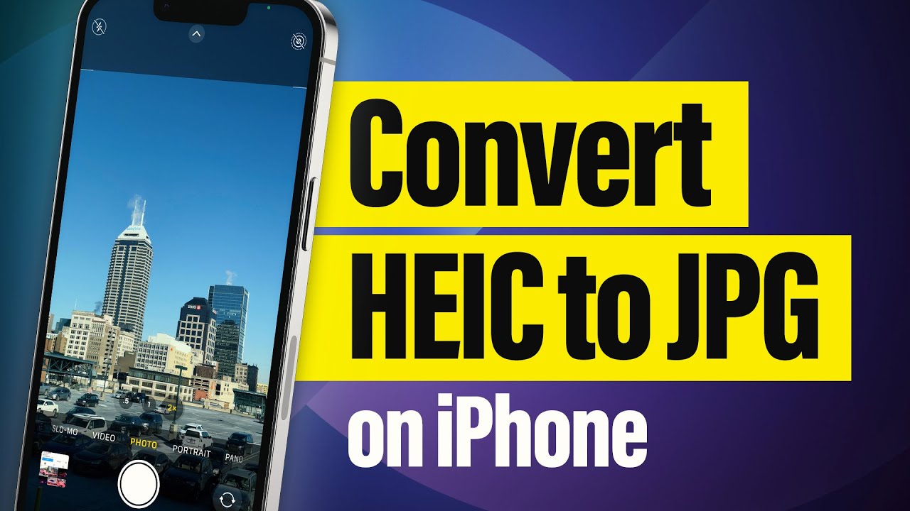 can i convert heic to jpg on iphone