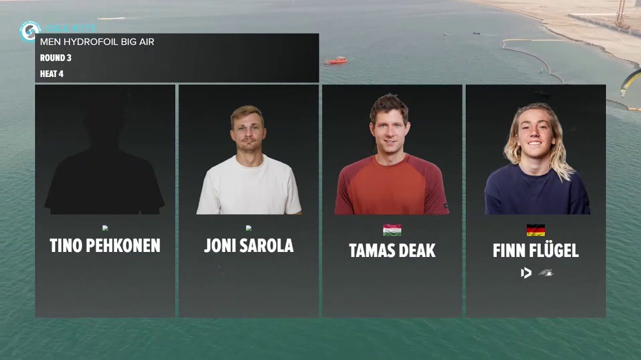 GKA Hydrofoil Big Air World Tour | Abu-Dhabi 2025 | Round 3 Heat 4