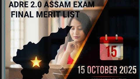 ADRE 2.0 grade 4 final merit list on 15 october 2025! #appoinment letter !
