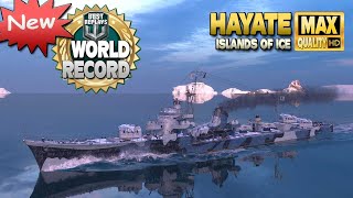 НОВЫЙ МИРОВОЙ РЕКОРД ПО ПОВРЕЖДЕННОСТИ эсминца Hayate - World of Warships