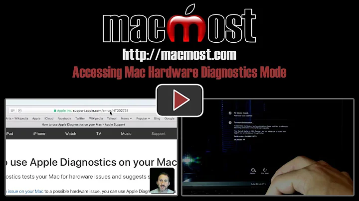 Accessing Mac Hardware Diagnostics Mode (#1417)