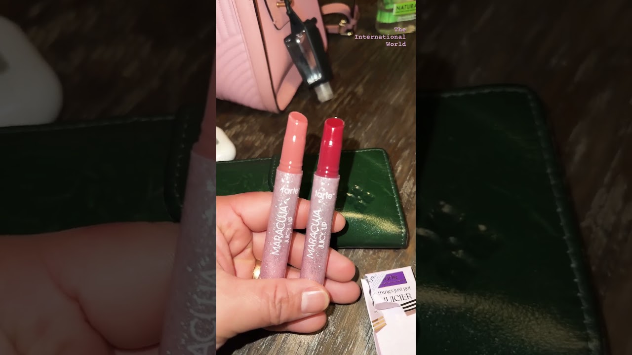 Sephora Tarte Holiday Set Lip Balm 