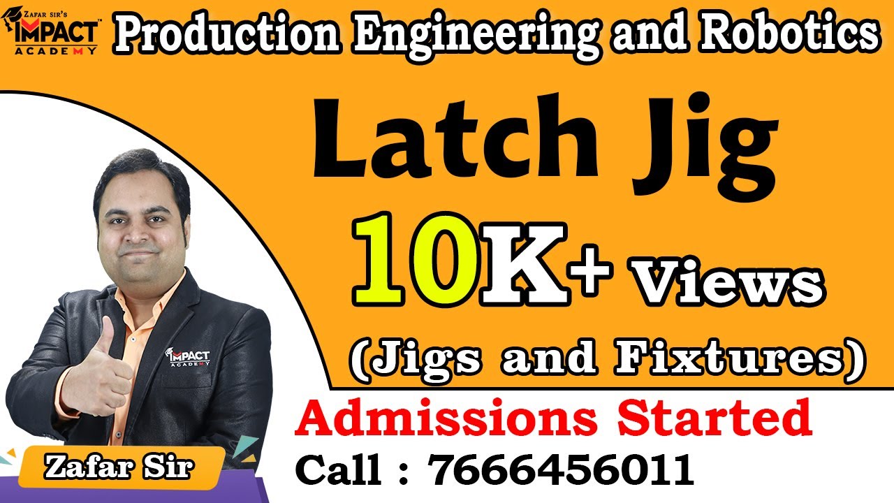 Latch Jig Jigs and Fixtures Production Engineering and Robotics 