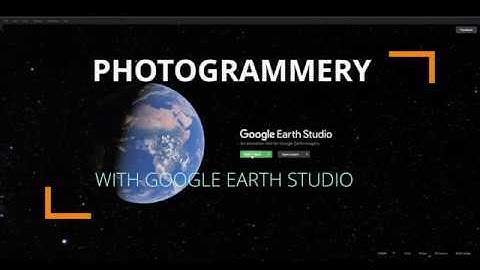 Photogrammery GoogleEarthStudio Meshroom Blender Tutorial