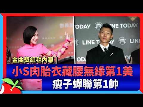 金曲獎紅毯內幕｜小S肉胎衣藏腰無緣第1美　瘦子蟬聯第1帥 | 台灣新聞 Taiwan 蘋果新聞網