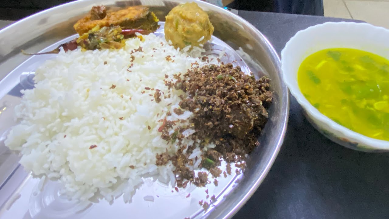 [ASMR] Eating Plain Rice, Tishi vorta, Misti aloo vorta, Fish fry & Dal #asmr #eatingsounds 