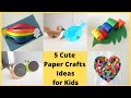 DIY Paper Crafts for Kids | Handmade Paper Things to keep Kids Busy | Cool Crafts Ideas for Children