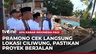 Ciliwung River Normalization, Pramono Reviews Land Acquisition in Cawang | AKIP