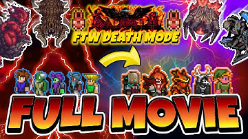 Five Idiots VS Terraria Calamity FTW Death Mode | Full Movie