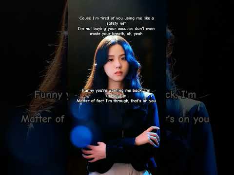 JISOO Hugs Kisses Lyrics Pt 2 Yourlove Amortage Lyrics Jisoo Blackpink 