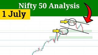 Nifty Analysis for Monday | Prediction for Tomorrow 1 July 2024