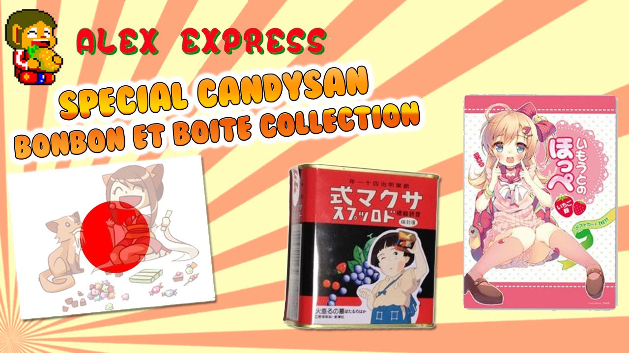 Candysan Bonbons & boite collection tombeau des lucioles, one piece