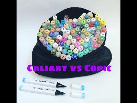 Caliart vs Copic