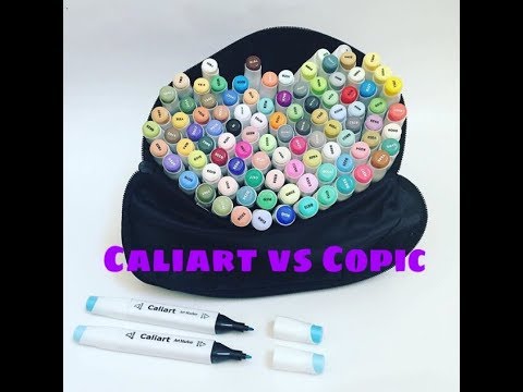 Caliart 121 Alcohol Brush Marker Review 