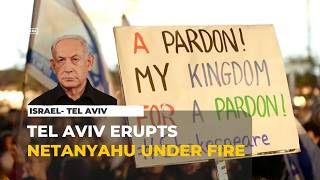 Tel Aviv Protests Erupt Against Netanyahu Over October 7 Attack Investigation