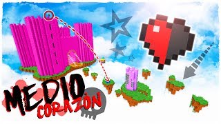 👉 ¡93,54% IMPOSIBLE PASAR ESTE MAPA A MEDIO CORAZÓN! - MINECRAFT