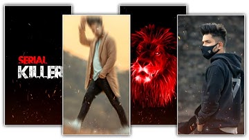 New attitude status editing | kinemaster video editing | bad boy status editing | status editing