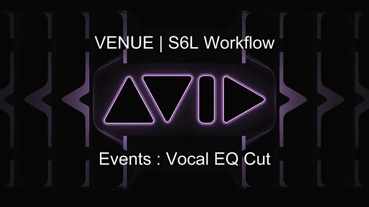VENUE | S6L Events and Momentary Snapshots — Vocal EQ Cut