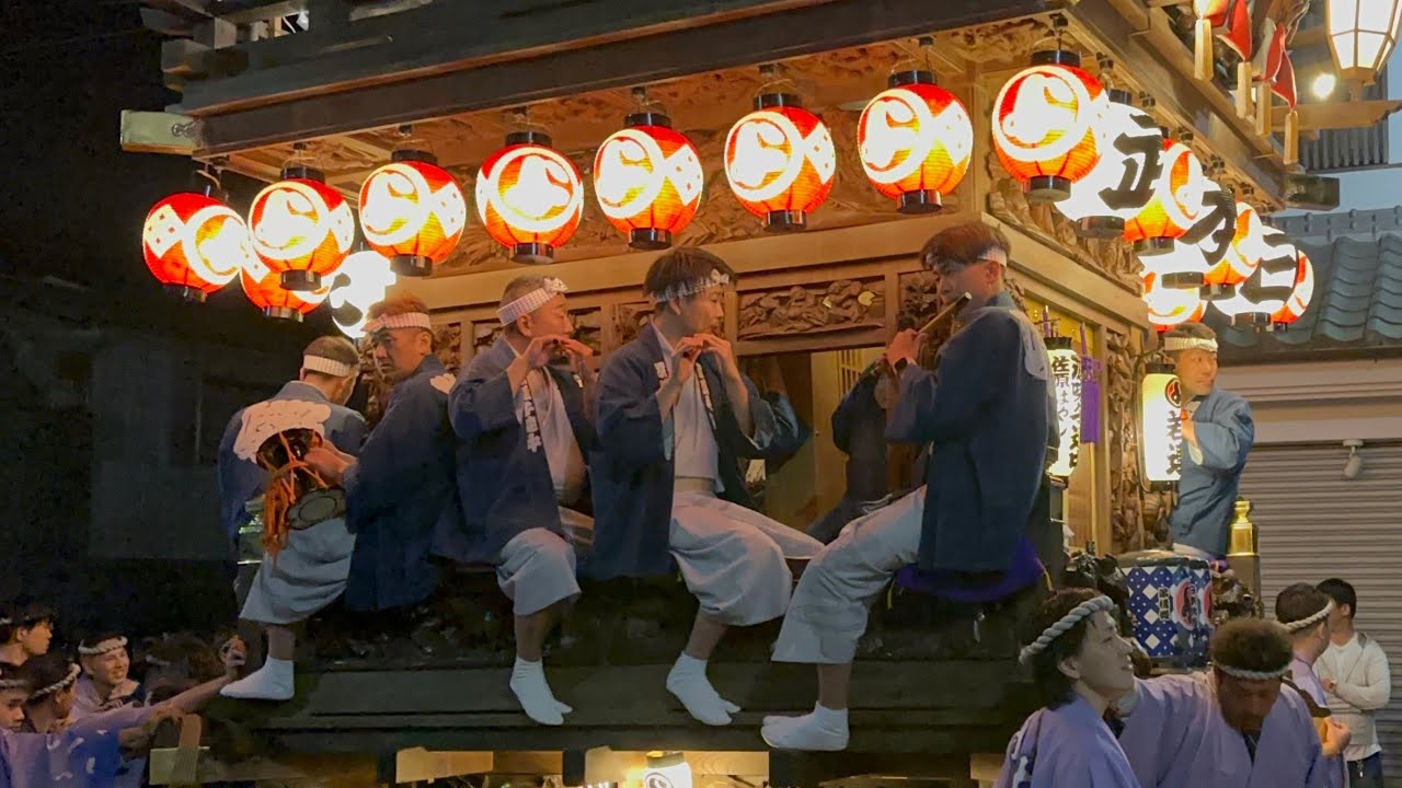令和七年 佐原囃子 北横宿区~源囃子連中「北横宿区山車建造150周年記念曳き廻し」②