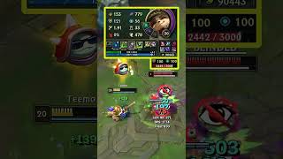 TEEMO TOP LANE AP BUILD - PATCH 26.10 - LEAGUE OF LEGENDS SHORT