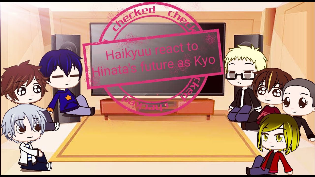 Haikyuu react to Hinata's future as Kyo (1/3?)