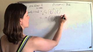 Probability kutasoftware #4 Binomial probability exactly 2 heads out of 6 flips