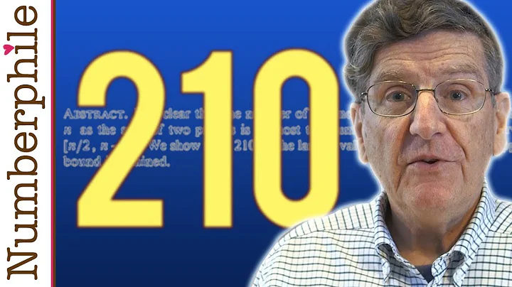 210 is VERY Goldbachy - Numberphile