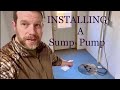 Installing A Sump Pump In Our Basement