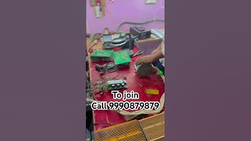 E rickshaw repairing training course controller testing karte hue practice class