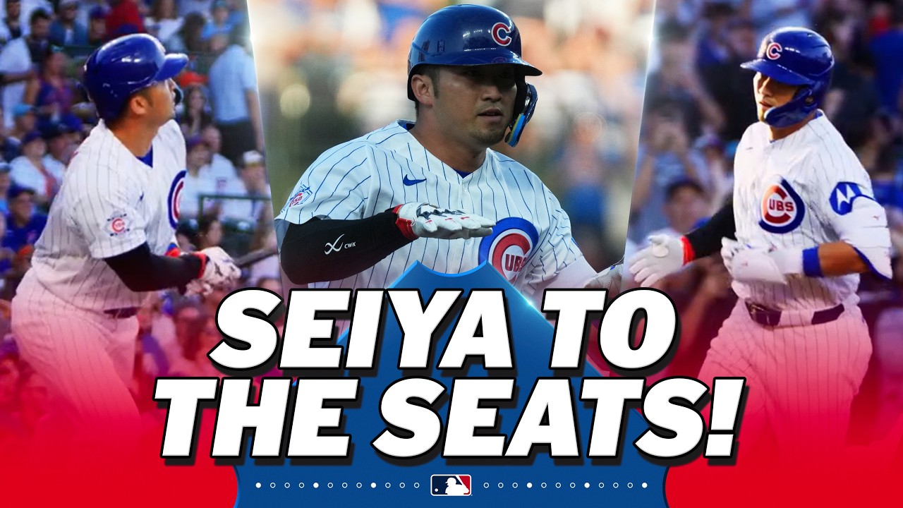 Seiya Suzuki CRUSHES a 1st-inning HOME RUN for the Cubs! 💪🐻 | MLB Highlights
