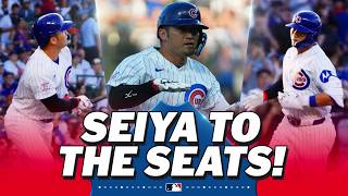 Seiya Suzuki CRUSHES a 1st-inning HOME RUN for the Cubs! 💪🐻 | MLB Highlights