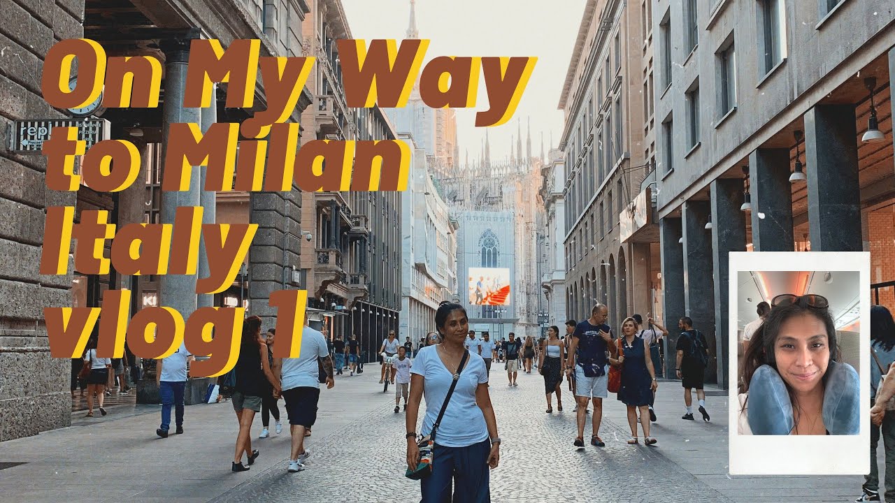 My Flight to Milan, Italy😊 (Travel Vlog part 1) YouTube